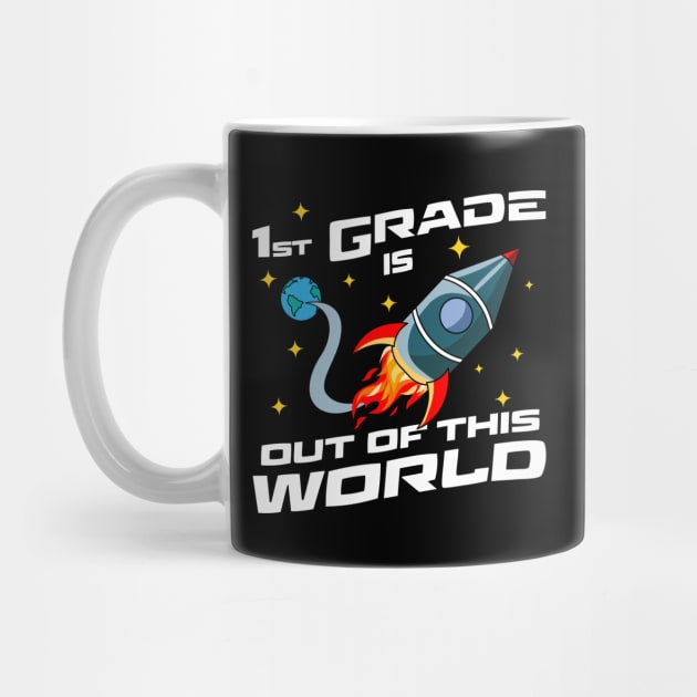 First Grade is Out Of This World by OrangeMonkeyArt